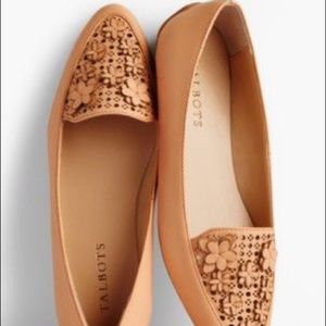 ISO Talbots Francesca Floral Driving Flats